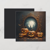 Mirror Halloween Feestdagenkaart (Voorkant / Achterkant)