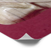 Mirror hoesje die een schaakspel weergeeft, c.1300 poster (Hoek)