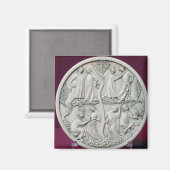 Mirror-hoesje met courante scènes, c.1320-30 magneet (Voorkant / Achterkant)