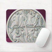 Mirror-hoesje met courante scènes, c.1320-30 muismat (Met muis)