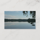 Mirror Lake After Sunset Visitekaartje (Achterkant)