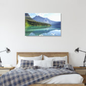 Mirror Lake – Bergreflectie Calm Canvas Afdruk (Insitu (Slaapkamer))