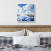 Mirror Lake Canvas Afdruk (Insitu (Slaapkamer))