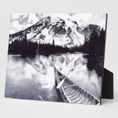 Mirror Lake en Mountains Plaque Fotoplaat (Zijkant)