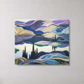 Mirror Lake | Franklin Carmichael | Canvas Afdruk (Voorkant)