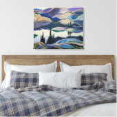Mirror Lake | Franklin Carmichael | Canvas Afdruk (Insitu (Slaapkamer))