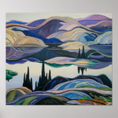 Mirror Lake | Franklin Carmichael | Poster (Voorkant)