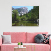 Mirror Lake I in Yosemite National Park Canvas Afdruk (Insitu (Woonkamer))