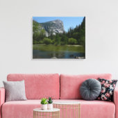Mirror Lake II in Yosemite National Park Canvas Afdruk (Insitu (Woonkamer))