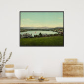 Mirror Lake, Lake Placid New York Poster (Keuken)
