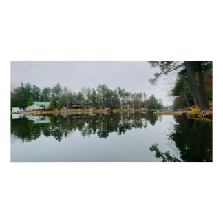 Mirror Lake Morning Perfect Poster