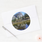 Mirror Lake Ronde Sticker (Envelop)