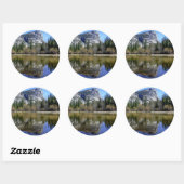 Mirror Lake Ronde Sticker (Vel)