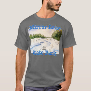 Mirror Lake State Park, Wisconsin T-shirt
