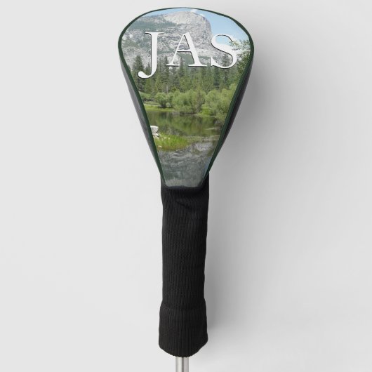 Mirror Lake Uitzicht in Yosemite National Park Golfheadcover (Voorkant)