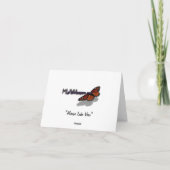 Mirror Lake Uitzicht in Yosemite National Park Kaart (Achterkant)