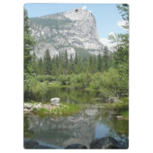 Mirror Lake Uitzicht in Yosemite National Park Klembord (Achterkant)