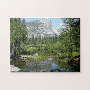 Mirror Lake Uitzicht in Yosemite National Park Legpuzzel