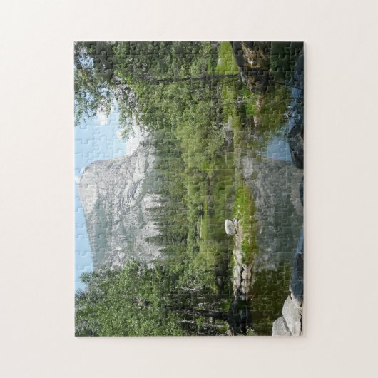 Mirror Lake Uitzicht in Yosemite National Park Legpuzzel (Verticaal)