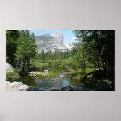 Mirror Lake Uitzicht in Yosemite National Park Poster (Voorkant)