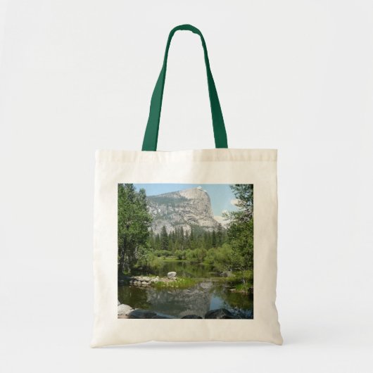 Mirror Lake Uitzicht in Yosemite National Park Tote Bag (Voorkant)