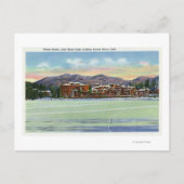 Mirror Lake Uitzicht van de Lake Placid Club in Briefkaart (Voorkant)