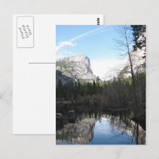 Mirror Lake - Yosemite Briefkaart (Voorkant / Achterkant)