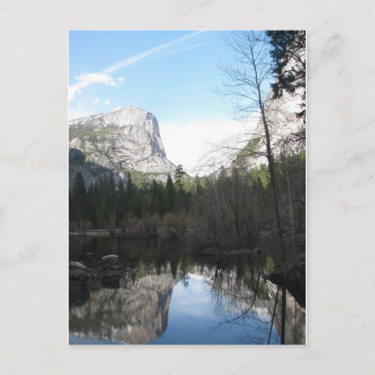 Mirror Lake - Yosemite Briefkaart (Voorkant)