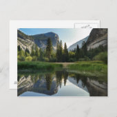 Mirror Lake, Yosemite Briefkaart (Voorkant / Achterkant)