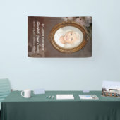 Mirror Lijst Lelies foto in liefdevolle herinneri Spandoek (Beurs)