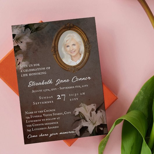  Mirror Lijst Lelies Foto Life Celebration Kaart