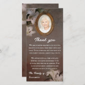  Mirror Lijst Lelies Fotosympathie Bedankkaart (Voorkant / Achterkant)