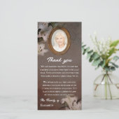  Mirror Lijst Lelies Fotosympathie Bedankkaart (Staand voorkant)