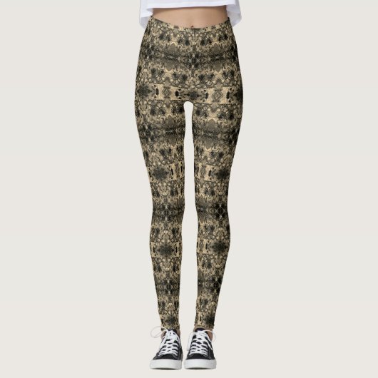 Mirror met een geringere kijkdichtheid, klassieke  leggings (Voorkant)