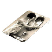 Mirror Mirror  Erotica Pre Code Pin-Up Girl Magneet (Linkerzijde)