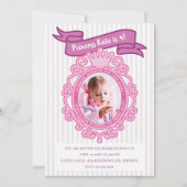 Mirror Mirror Princess Birthday Party Invitation Kaart (Voorkant)