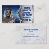 Mirror Mirror Salon-Visitekaartjes Visitekaartje (Voorkant / Achterkant)