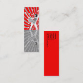 Mirror, Mirror - Skinny Card Mini Visitekaartje (Voorkant / Achterkant)