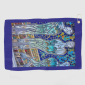 Mirror, Mirror, zeg me... Golfhanddoek (Horizontaal)