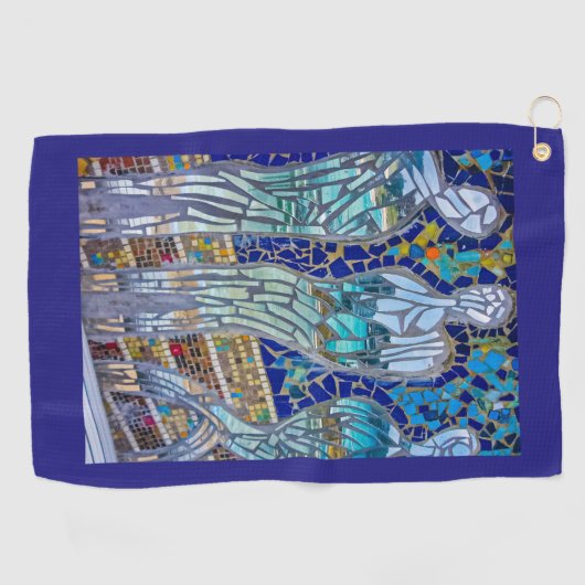 Mirror, Mirror, zeg me... Golfhanddoek (Horizontaal)