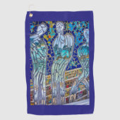 Mirror, Mirror, zeg me... Golfhanddoek (Voorkant)