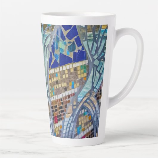 Mirror, Mirror, zeg me... Latte Mok (Rechts)