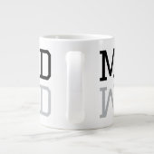 Mirror-Mok Grote Koffiekop (Achterkant)