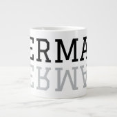 Mirror-Mok Grote Koffiekop (Voorkant)