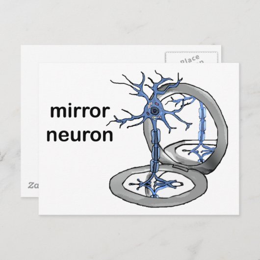Mirror Neuron Briefkaart (Voorkant / Achterkant)