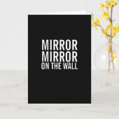Mirror over de muur kaart (Gele Bloem)