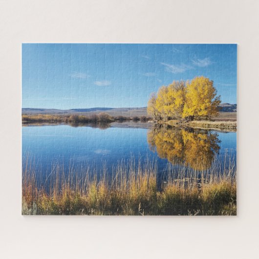 Mirror Pond Jigsaw Puzzle Legpuzzel (Horizontaal)
