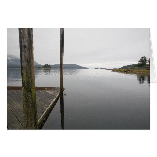 Mirror reflectie Funter Bay, Alaska (Voorkant Horizontaal)