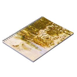 Mirror Water Gold Notitieboek