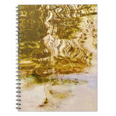 Mirror Water Gold Notitieboek (Voorkant)